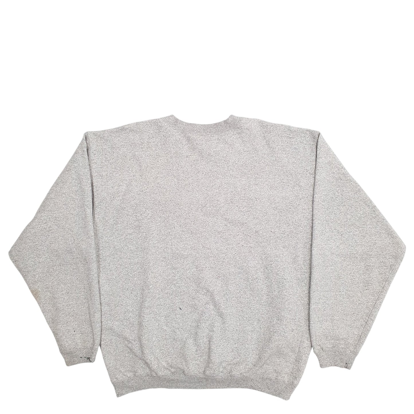 Mens Grey The Cotton Exchange Wake Forest Spellout Made In USA Vintage 90's Crewneck Jumper