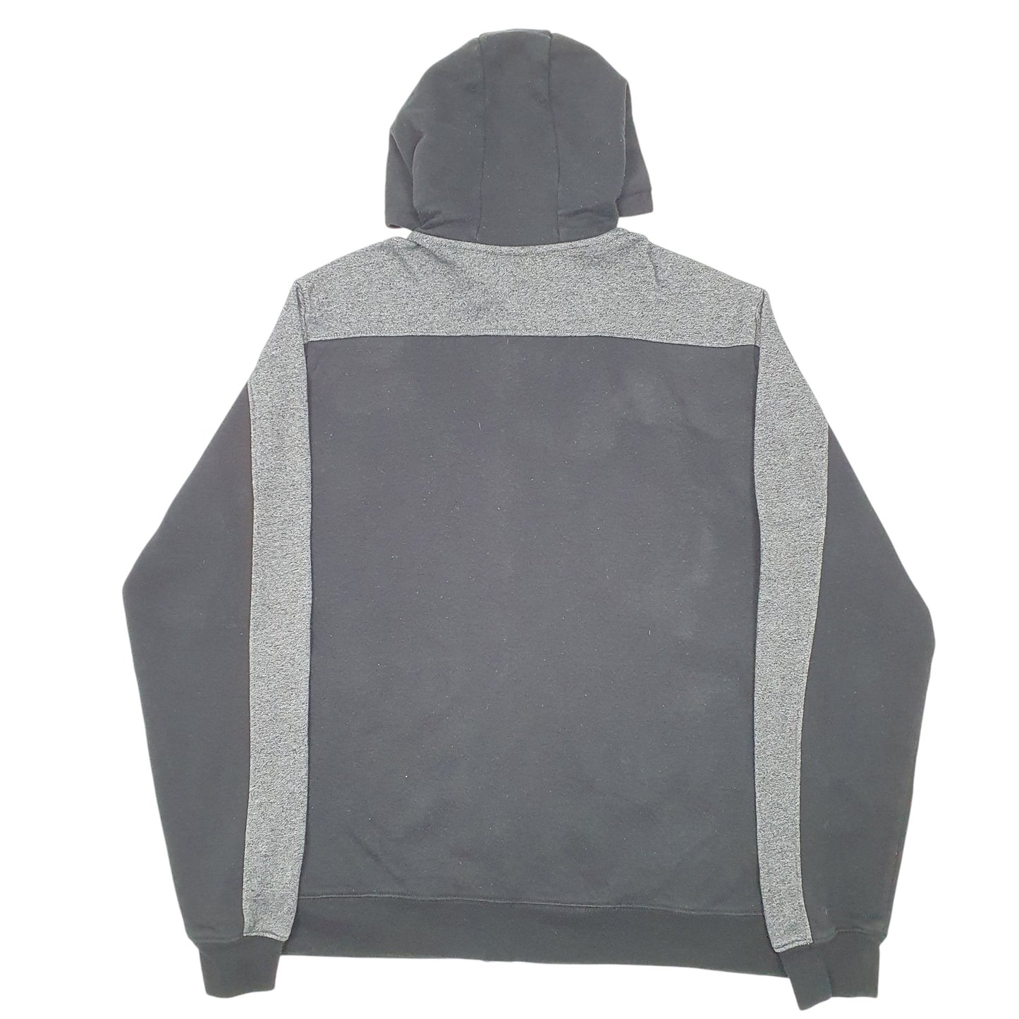 Womens Black Fila Hoodie Full Zip Jumper