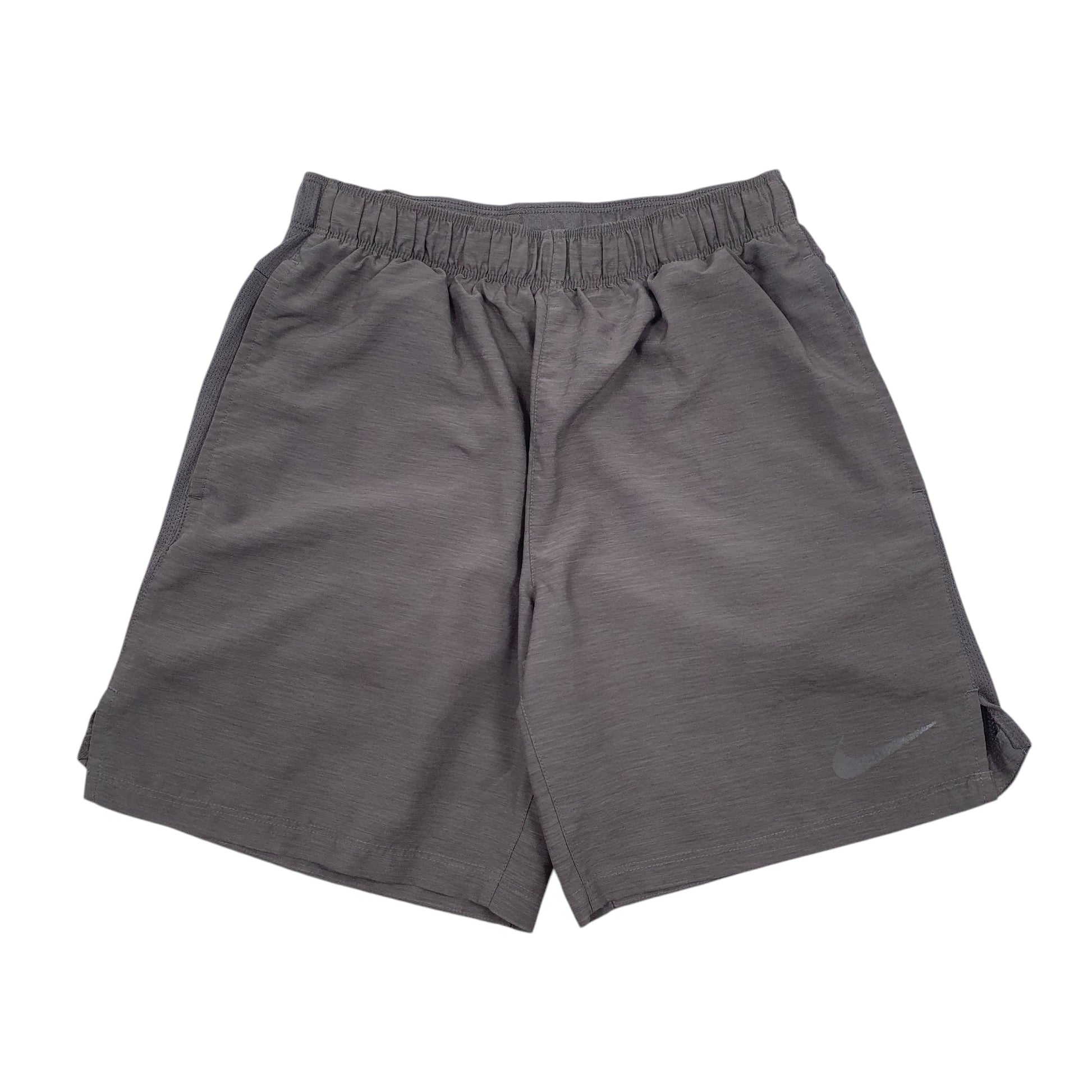 Mens Grey Nike Stretch Active Wear Sport Shorts