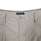 Mens Beige Nautica Double Pleated Chino Shorts