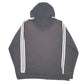 Mens Black Adidas Spellout Hoodie Jumper