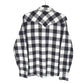 Mens White Levis Flannel Long Sleeve Shirt