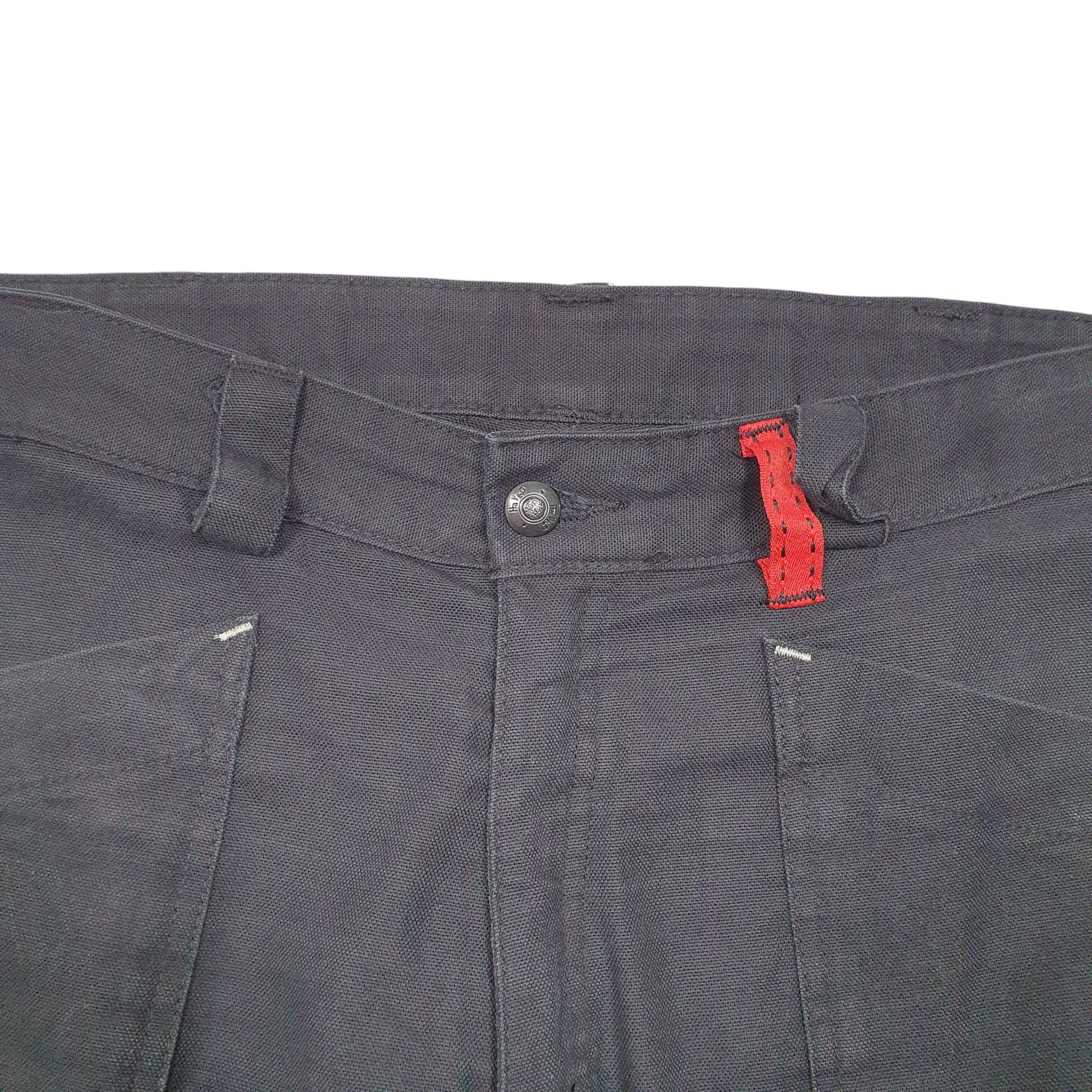 Mens Navy Ha Vep Workwear Utility Cargo Trousers