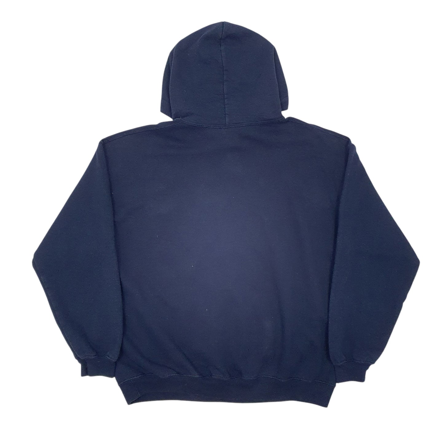 Mens Navy Gildan Football Hoodie Jumper