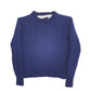 Womens Navy Elliot  Crewneck Jumper