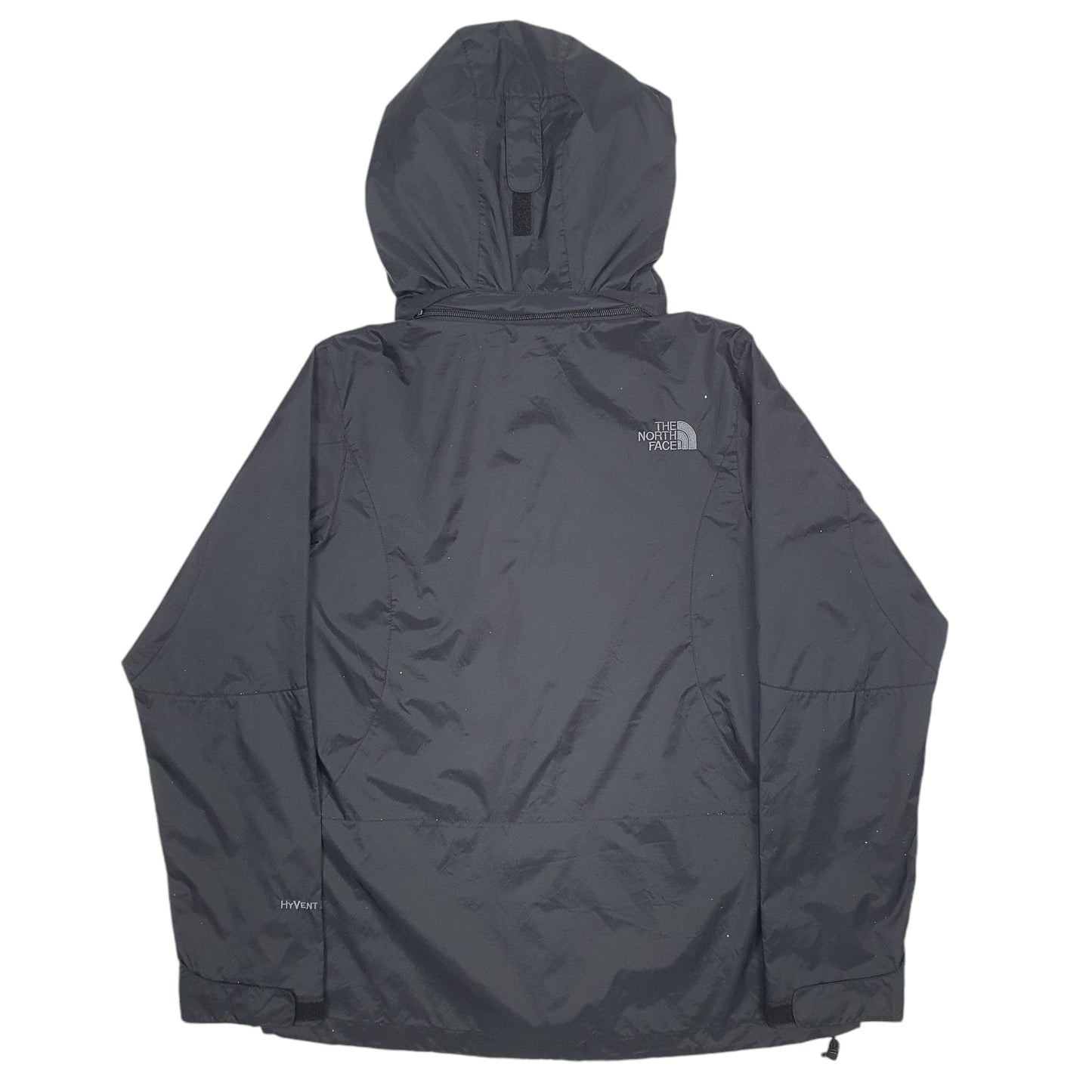 Womens Black The North Face Gore-Tex Raincoat Windbreaker  Coat