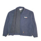 Mens Navy Dickies Harrington Bomber V Neck Coat