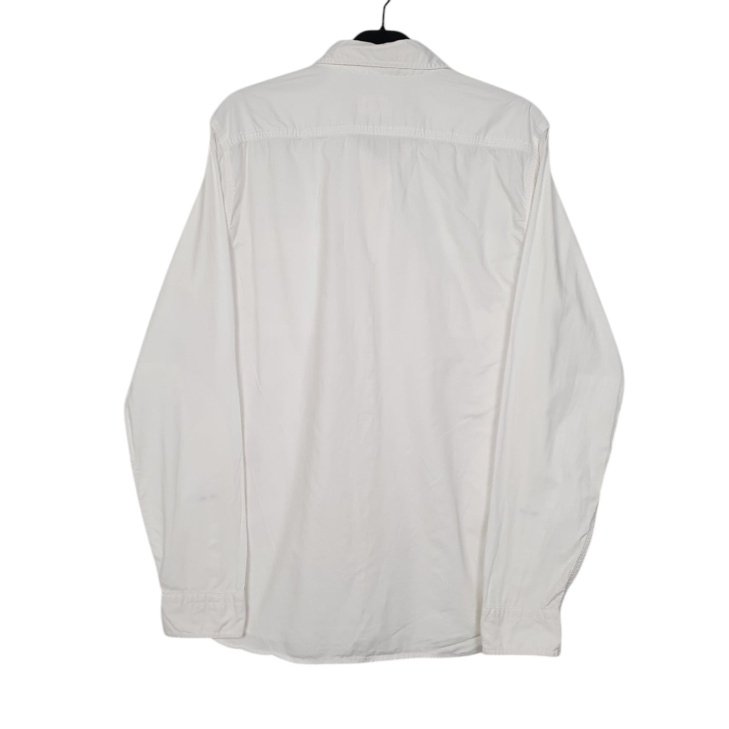 Mens White Levis  Long Sleeve Shirt