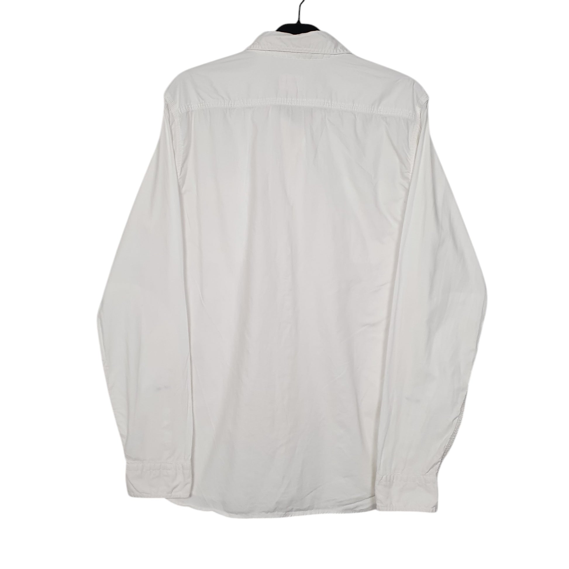 Mens White Levis  Long Sleeve Shirt