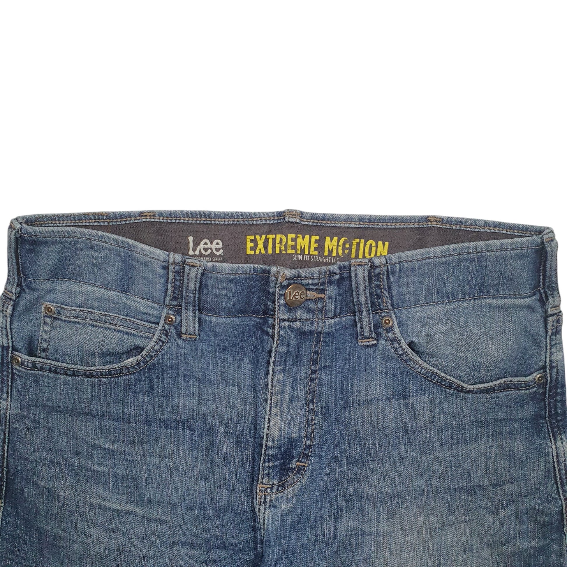 Mens Blue Lee Extreme Motion Slim JeansW34 L28