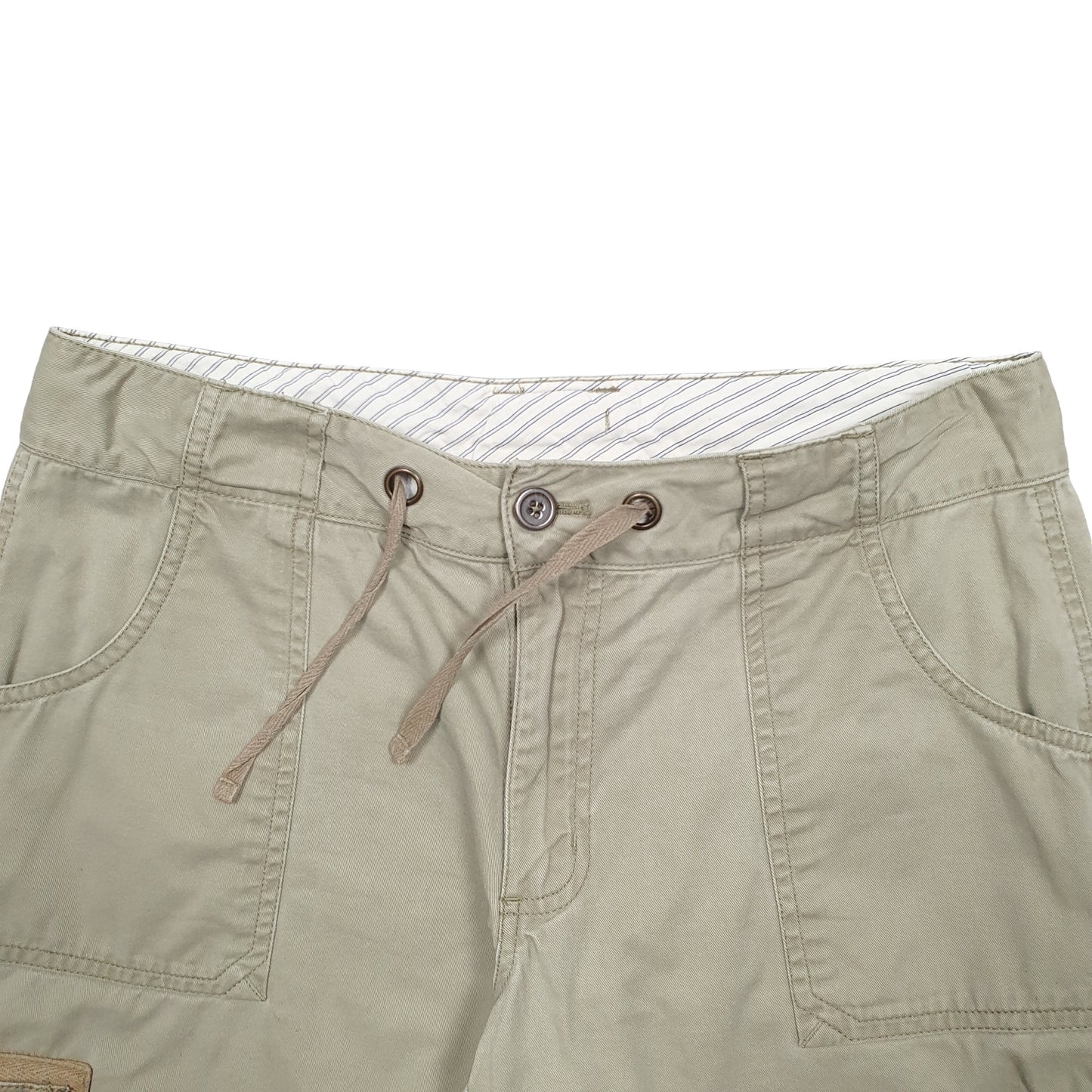 Womens Khaki Carhartt Workwear WB053 Cargo Shorts