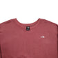 Womens Burgundy The North Face  Crewneck Jumper