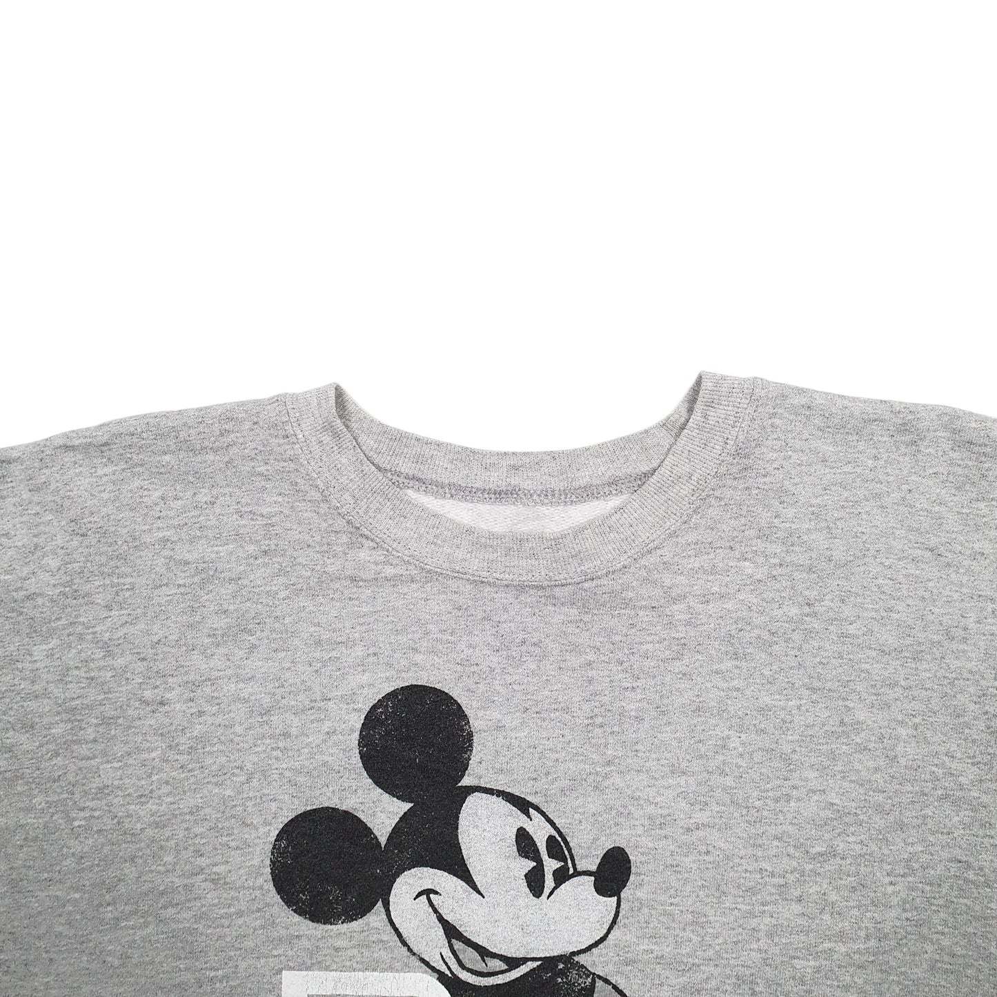 Womens Grey Disney Mickey Mouse Crewneck Jumper