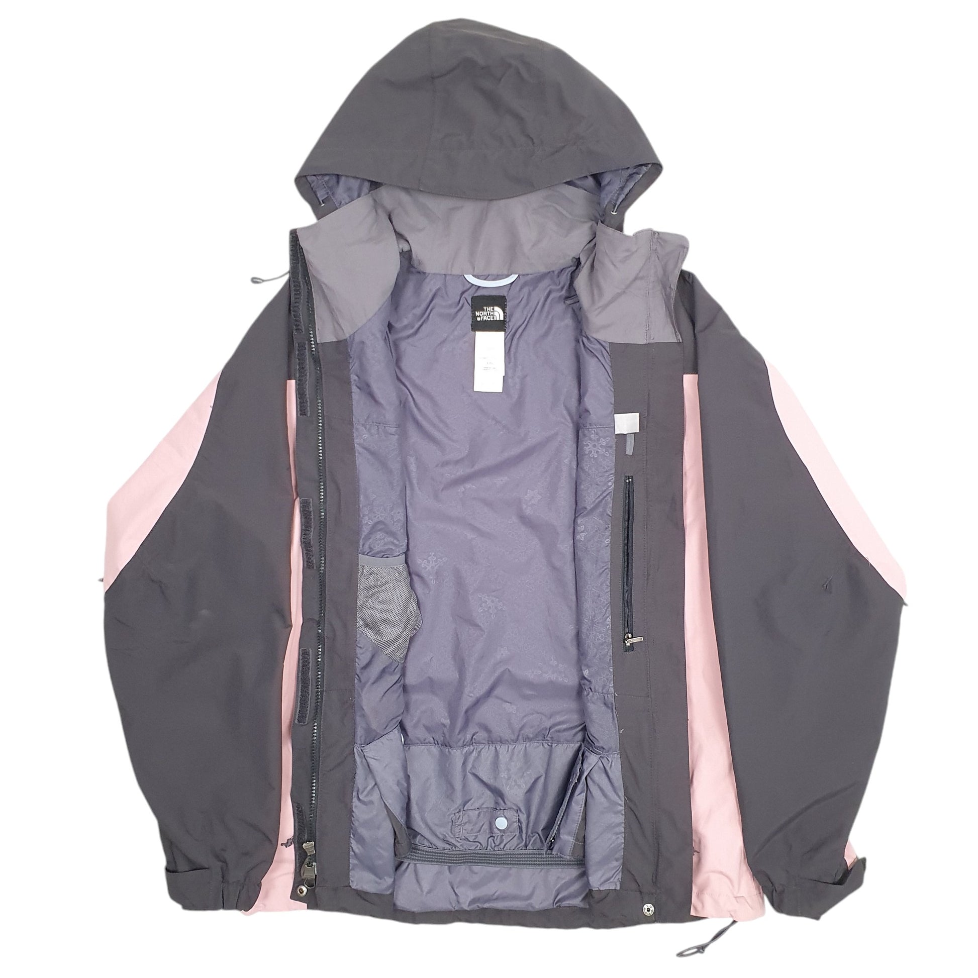 Womens Pink The North Face Raincoat Jacket Gorpcore  Coat