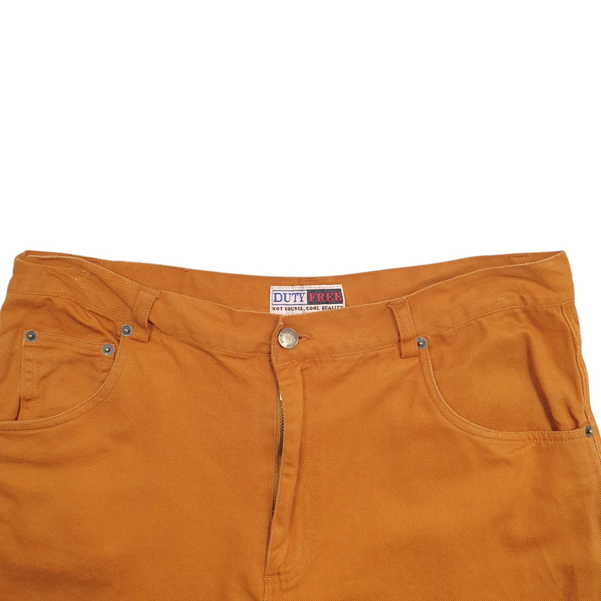 Mens Brown Duty Free  Denim Shorts