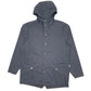 Mens Navy RAINS Fishtail Parka Hooded  Coat