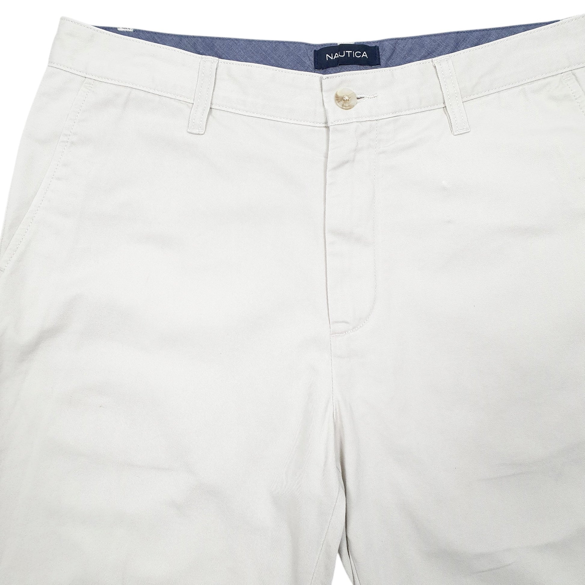 Mens Beige Nautica Deck Chino Shorts