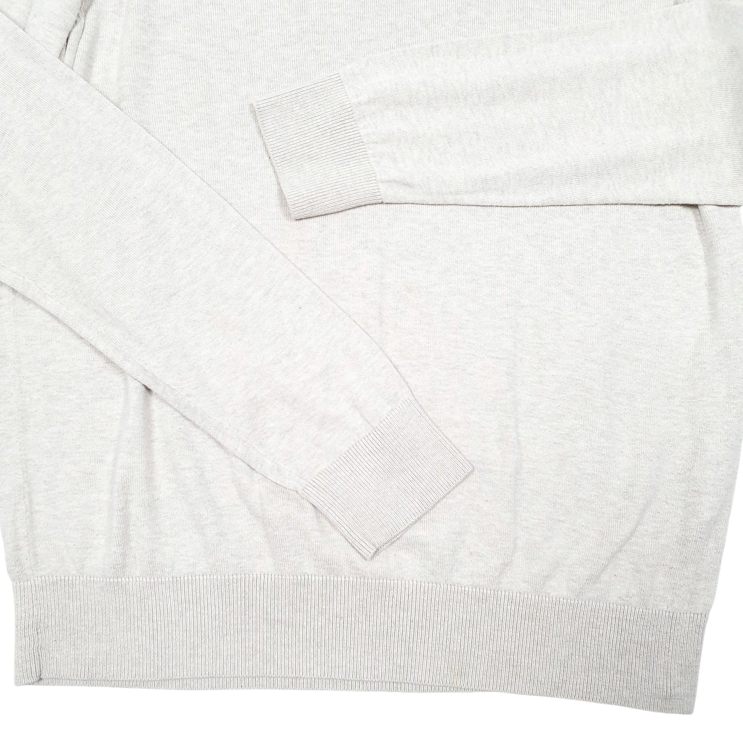 Mens Beige Nautica Knit V neck Jumper