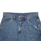 Mens Blue Lee Dungarees Carpenter Shorts