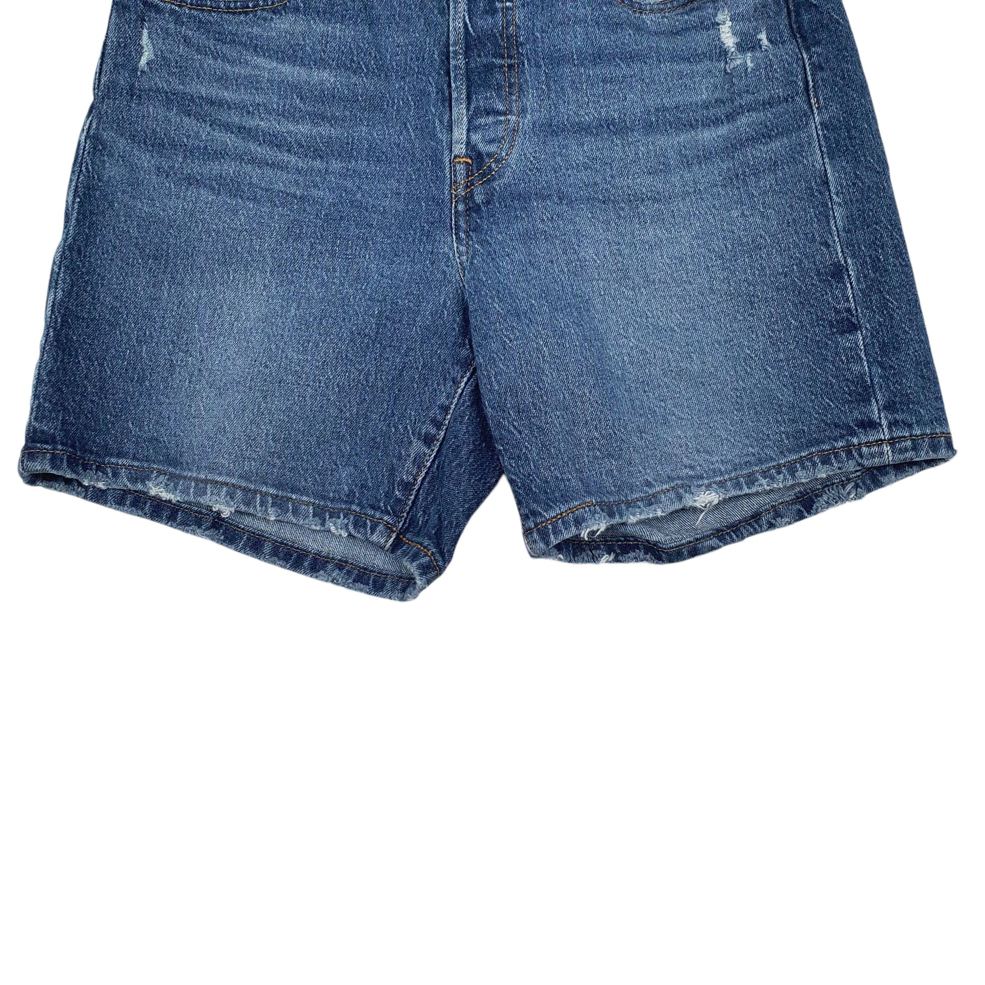 Womens Blue Levis 501 Denim Shorts