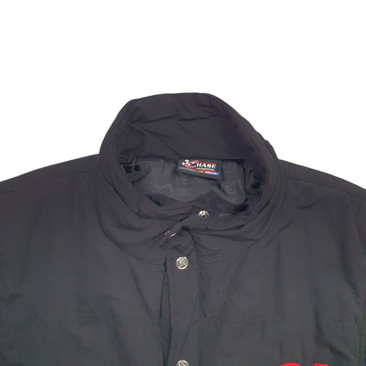 Mens Black Chase Authentics  Quarter Zip Coat