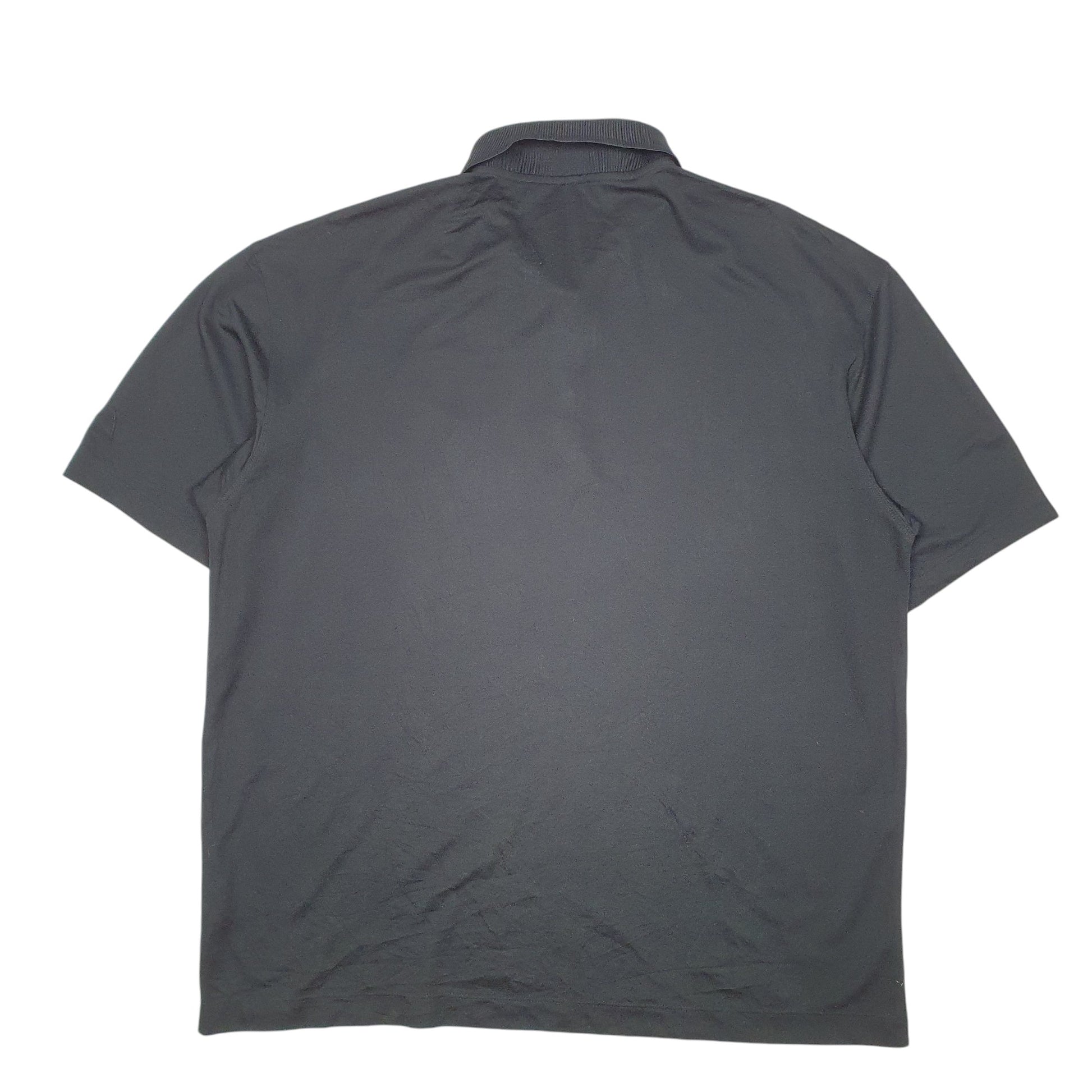 Mens Black Nike Barrington Park Active Short Sleeve Polo Shirt