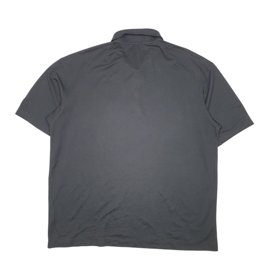 Mens Black Nike Barrington Park Active Short Sleeve Polo Shirt