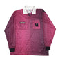 Mens Pink Adidas Vintage 90s Football Jersey Retro Long Sleeve T Shirt