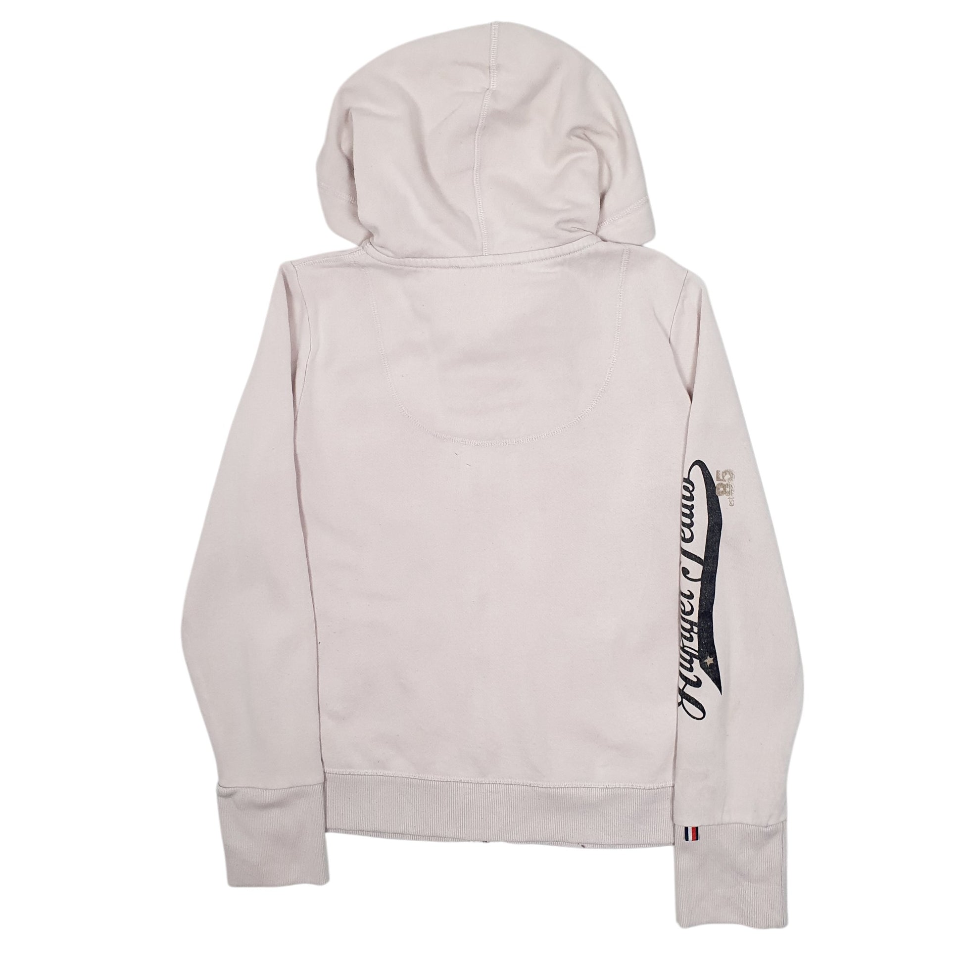 Womens Pink Tommy Hilfiger Hoodie Full Zip Jumper