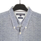 Mens Blue Tommy Hilfiger Floral Long Sleeve Shirt
