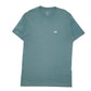 Mens Green Vans Classic Fit Surf Skate BMX Short Sleeve T Shirt