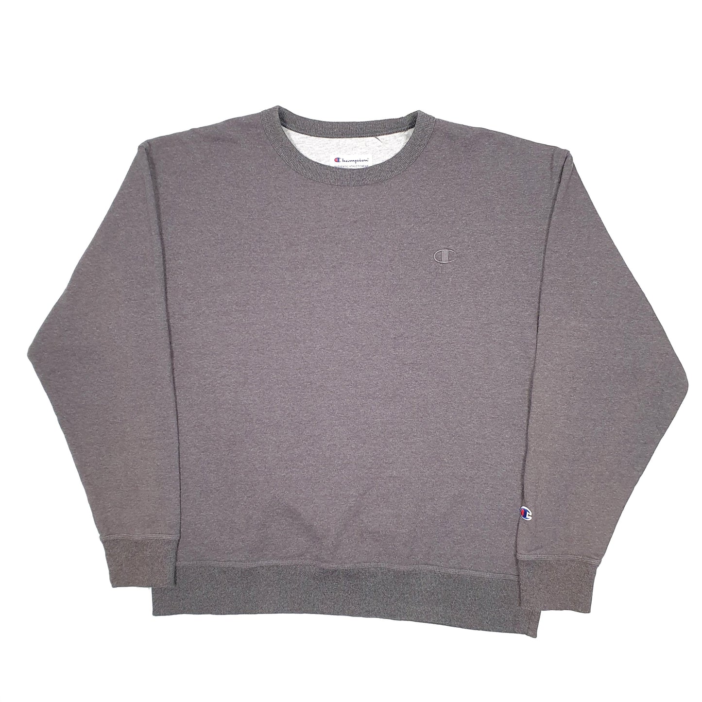 Mens Grey Champion  Crewneck Jumper
