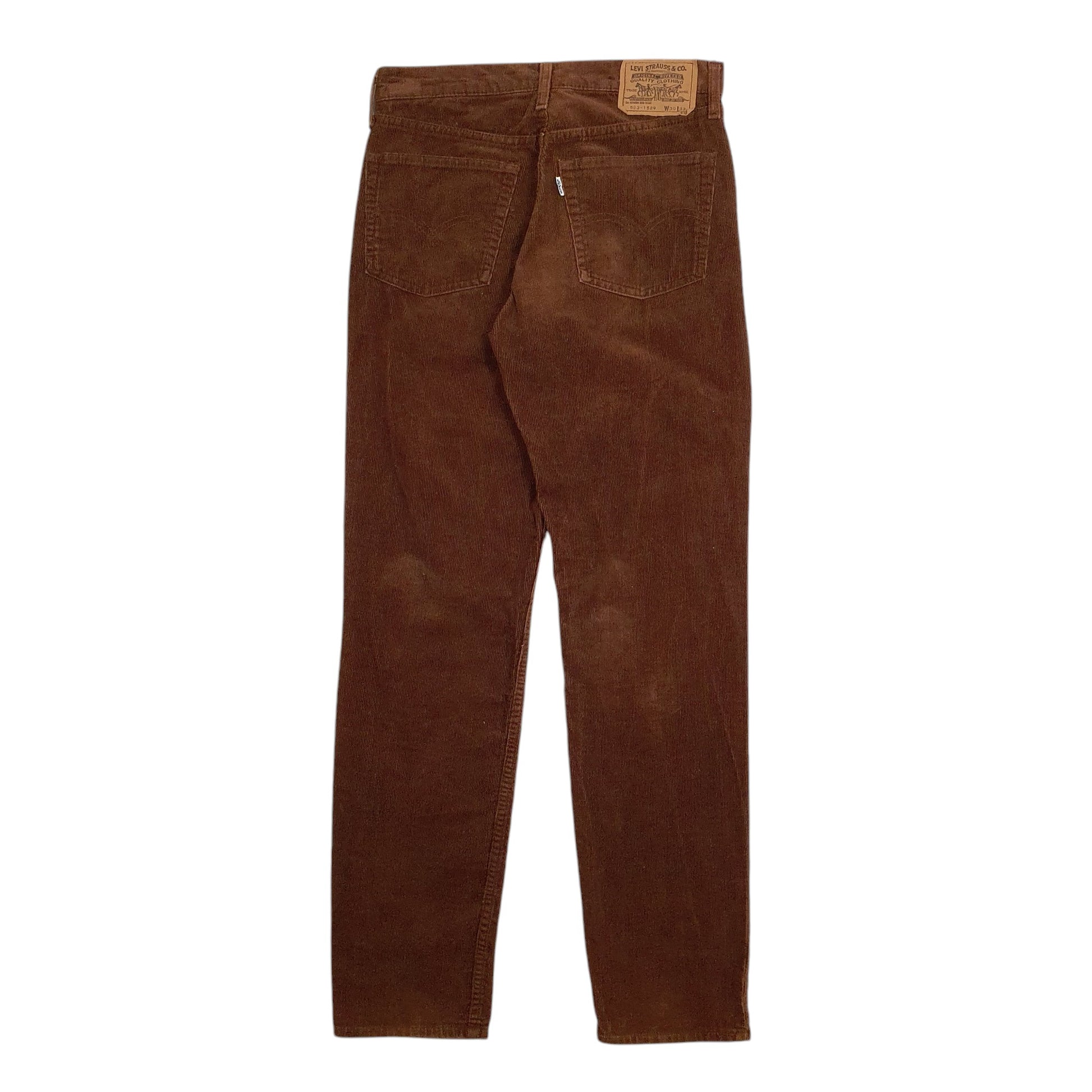 Mens Brown Levis  Corduroy Trousers