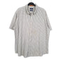 Mens White Dockers  Short Sleeve Shirt