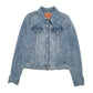 Womens Blue Levis   Coat