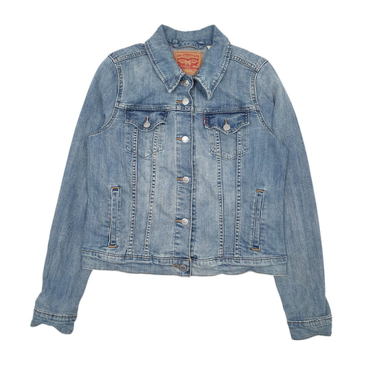 Womens Blue Levis Coat