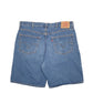 Mens Blue Levis Denim Jeans Jorts 550 Denim Shorts