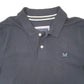 Mens Navy Crew Clothing Co  Short Sleeve Polo Shirt