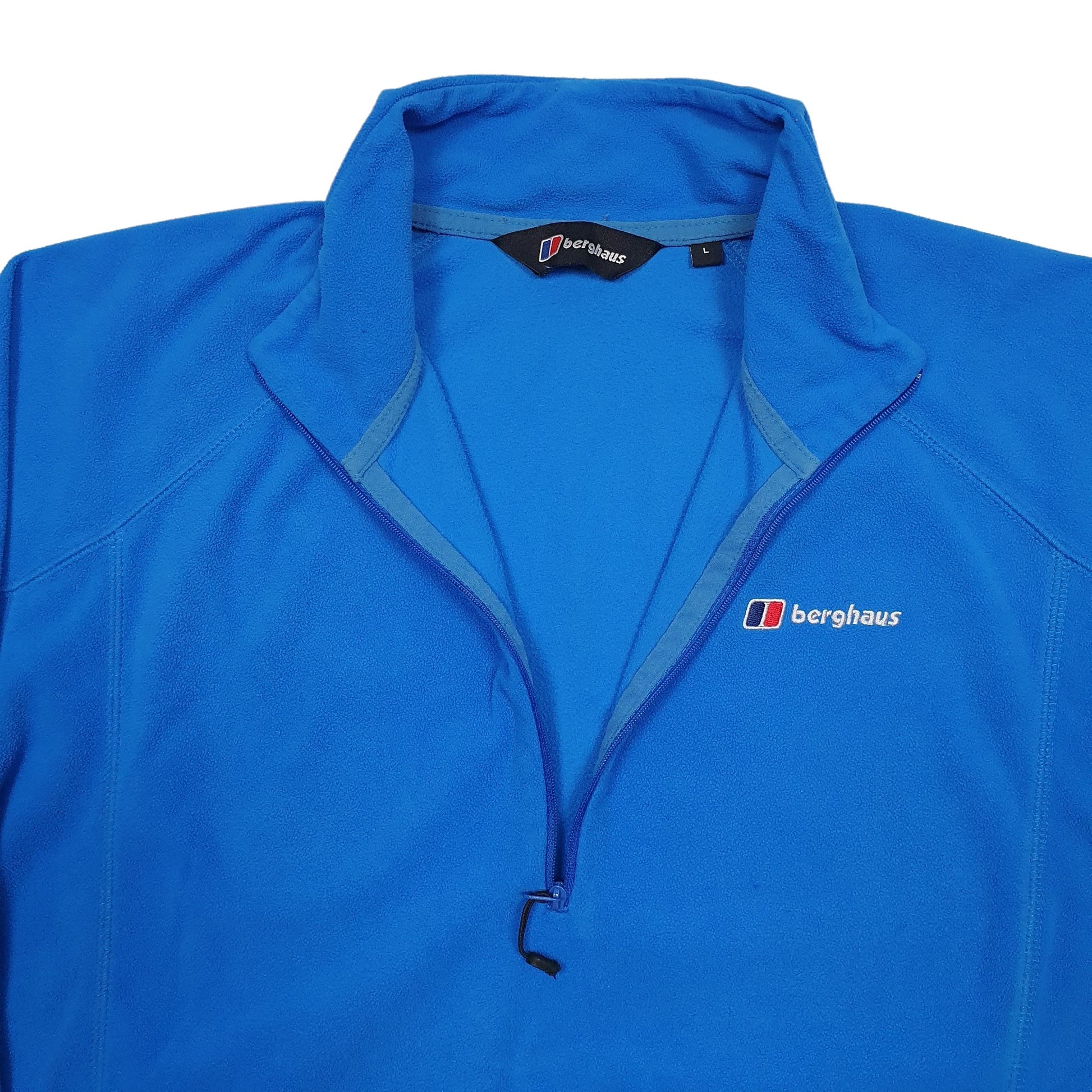 Mens Blue Berghaus  Quarter Zip Jumper