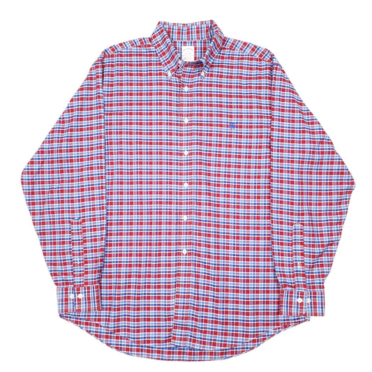 Mens Blue Brooks Brothers  Long Sleeve Shirt