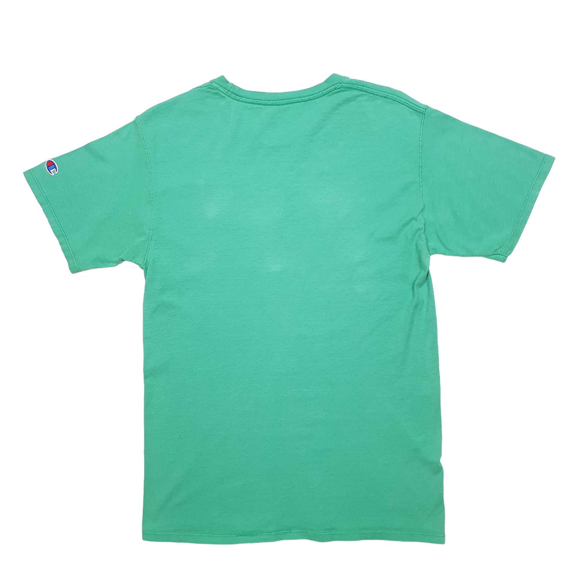 Mens Green Champion  Short Sleeve T Shirt