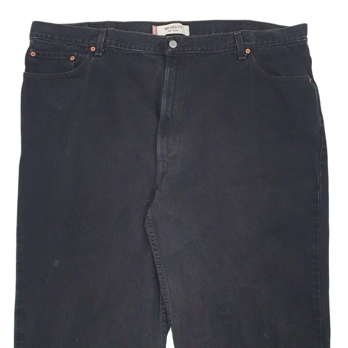 Mens Black Levis  550 JeansW48 L30