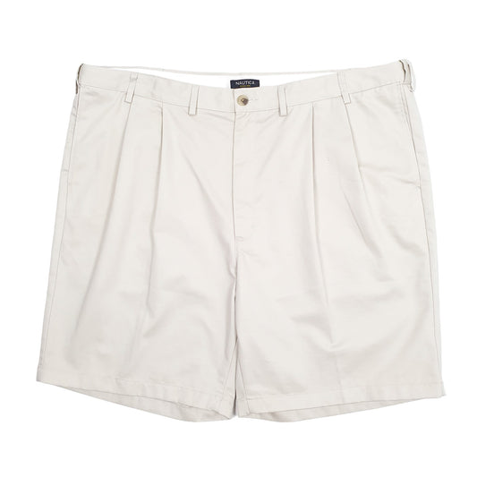 Mens Beige Nautica Deck Chino Shorts