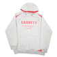 Mens Grey The Rock Garrett Basketball USA Spellout Hoodie Jumper