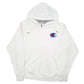 Mens White Champion Hoodie Full Zip Jumper