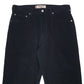 Mens Black Levis 505 Corduroy Trousers