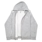 Womens Grey Adidas Hoodie Full Zip Jumper