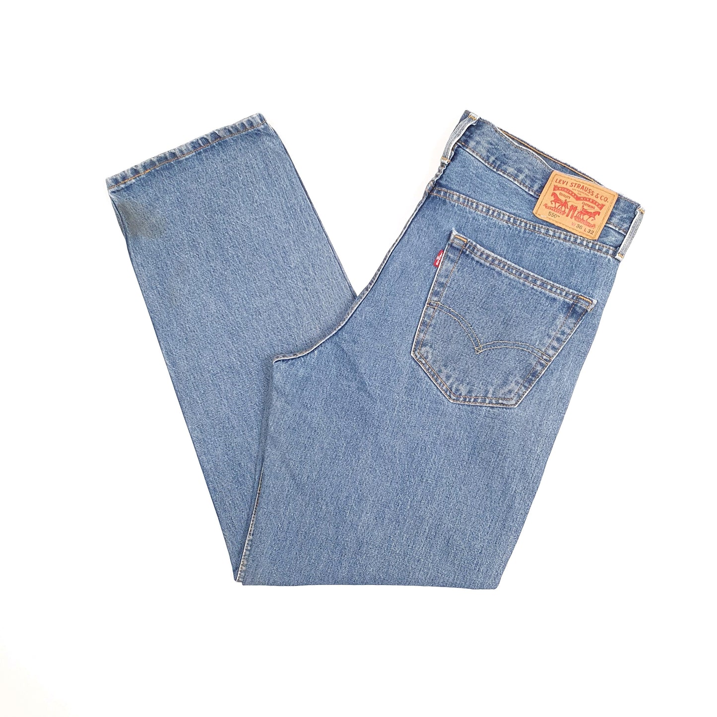 Mens Blue Levis  550 JeansW36 L32
