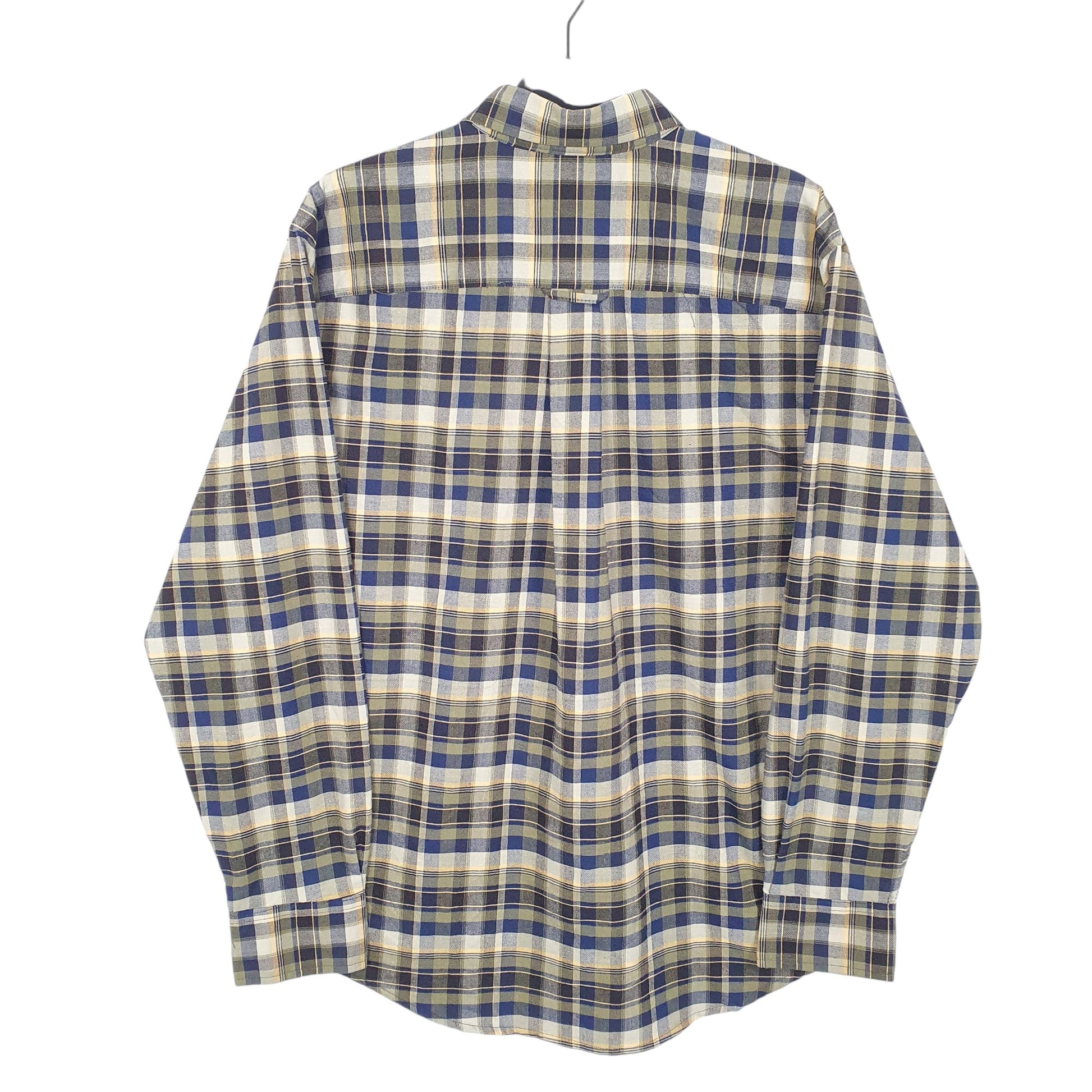 Mens Green St Johns Bay  Long Sleeve Shirt