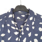 Mens Navy Nautica Seashells Short Sleeve Shirt